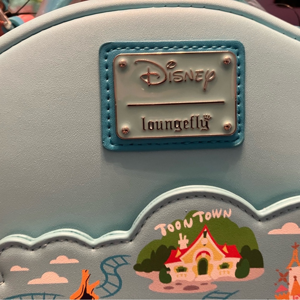 NWT Disneyland 65th Anniversary Loungefly Backpack - Picture 4 of 12